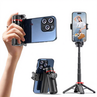 Support de téléphone portable portable en stock avec télécommande sans fil pour les voyages, les activités de plein air et les selfies