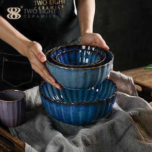 Juego de vajilla personalizada a granel, juego de platos de cena de cerámica, platos y cuencos de cerámica blanca para <span class=keywords><strong>restaurante</strong></span>, Buffet - Product Image 5