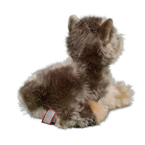 B172 all'ingrosso Terrier cane peluche peluche all'ingrosso giocattolo morbido marrone realistico peloso vivido cucciolo di cane Terrier animale di peluche - Product Image 2