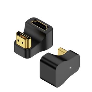 180 Graden Hd 2.1 8K @ 60Hz Converter U-Vorm Man Naar Vrouw Adapter Voor Monitor Scherm Laptop Ps4/3 Pc Tv Projector Extender - Product Image 5