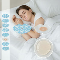 Bandes de renforcement pour un sommeil réparateur, fermez la bouche naturellement, hydratez et repulpez les lèvres pendant la nuit avec des peptides et de l'acide hyaluronique