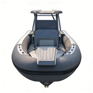 Bote RIB <span class=keywords><strong>de</strong></span> 9m, Achilles Hypalon, para 18 Personas, con Cabina, para Pesca, Yate, Tender, Reachsea, OEM, ODM, Color Gris - Product Image 5