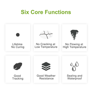 Sellador <span class=keywords><strong>de</strong></span> Butilo KJ-666 <span class=keywords><strong>de</strong></span> 250 kg, Sellador Impermeable para Techos, para Juntas, Agujeros y Grietas en Techos <span class=keywords><strong>de</strong></span> Acero - Product Image 3