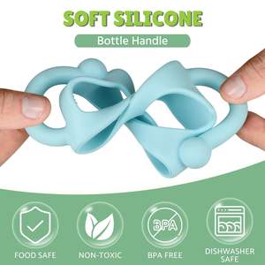 Asas de <span class=keywords><strong>biberón</strong></span> de silicona para biberones estrechos <span class=keywords><strong>Dr</strong></span> <span class=keywords><strong>Brown</strong></span>, portabotellas para bebé - Product Image 5