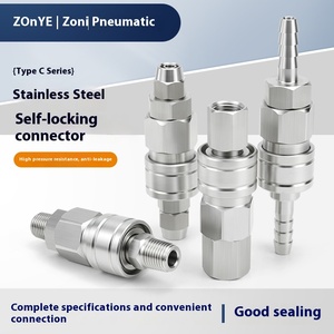 T0925 304 paslanmaz çelik hızlı bağlantı fişi parçaları yeni durum trakea pnömatik Tee değişken çap ortak - Product Image 6