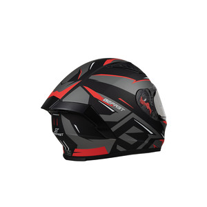 Casco integral Befast con visera doble Befast Dinamic Red Graphics XL - Product Image 2