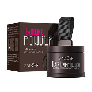 <span class=keywords><strong>Poudre</strong></span> capillaire avec applicateur – Effet naturel, comble les zones clairsemées, recouvre les racines, correcteur instantané pour <span class=keywords><strong>cheveux</strong></span> fins et zones dégarnies – Hommes - Product Image 1