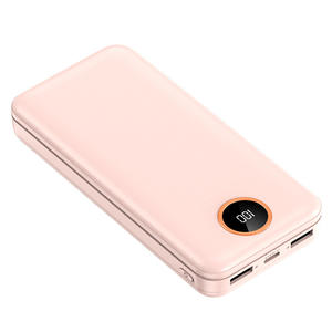 Meilleure Promotion OEM Produit <span class=keywords><strong>Pas</strong></span> <span class=keywords><strong>Cher</strong></span> Mini Power Bank Portable Double USB Chargeur Portable Ultra Slim Power Bank 10000mAh - Product Image 3