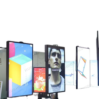 AWSTOUCH - Cartel Digital LCD de 21.5-100 Pulgadas, 2K, Táctil, Opcional con Soporte de Pared, Monitor Publicitario, CMS, Publicación Remota de Contenido