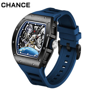 Drop Shipping Automatic Movement Mechanical Wrist <b>Watch</b> Men Hollow Design Waterproof <b>Watch</b> High Quality OEM Logo Automatic <b>Watch</b> - Product Image 1