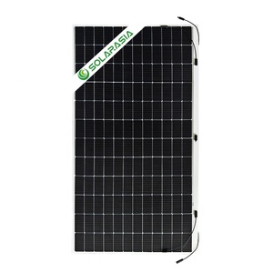 Panel Solar Flexible Sunman de 430W 500W 520W, Paneles <span class=keywords><strong>Solares</strong></span> Fotovoltaicos Monocristalinos Ligeros, Fácil Instalación en Techos - Product Image 4