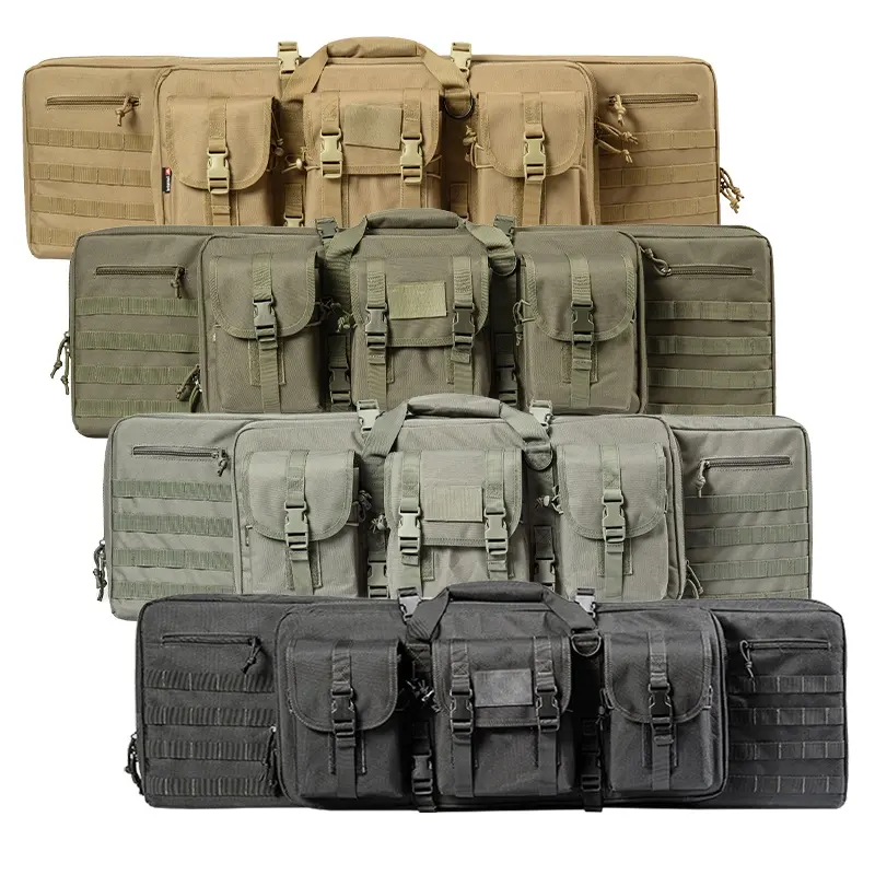 Yakeda Premium Kwaliteit Tactical Case Range Tas Gear Duffle Uitrusting Met Holsters