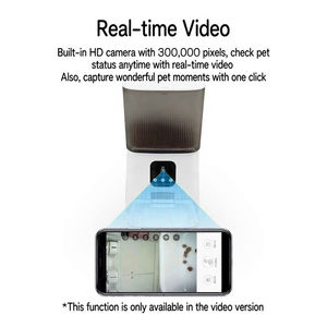 Distributeur automatique intelligent pour animaux de compagnie, distributeur automatique de nourriture pour animaux de compagnie, réglable, anti-fuite, pour chats, chiens, bols et distributeurs pour animaux de compagnie - Product Image 2