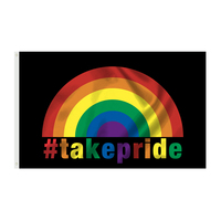 Livraison rapide nouveau design Custom Love Wins love is love takepride Rainbow Lgbt Gay Pride Flag