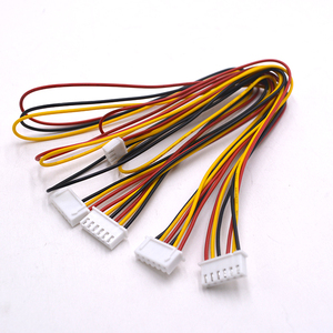JST özel 4Pin tel tesisat kablosu montaj yeni PVC yalıtımlı 5mm Har tel montaj XH bağlayıcı kablolama koşum - Product Image 1