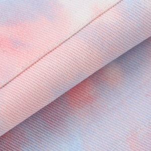 Tablier réutilisable imprimé tie-dye personnalisé en coton/polyester, sans manches, pour cuisine, design artistique fait main, plusieurs poches - Product Image 6