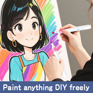 Penne colorate in plastica per artisti, - Product Image 5