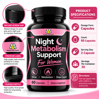 Capsules de perte de poids naturelles à base de plantes, marque privée OEM, L-Carnitine, coupe-faim et détoxifiantes