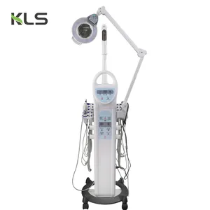 Professional 11 In 1 Multifunctional High Frequency Ultrasonic Vacuum Facial Cleaning Machine For Salon Use