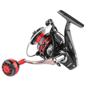 Carrete de Pesca Giratorio de Metal de Alta Calidad Serie 2000-7000, Arrastre Máximo de 8-12 kg, Relación de Engranajes 5.2:1, Compatible con Agua Salada, Agua Dulce y Ríos - Product Image 1