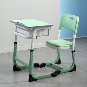 Bureaux d'école ajustables de type C modernes pour l'apprentissage et la <span class=keywords><strong>formation</strong></span> <span class=keywords><strong>des</strong></span> enseignants du primaire et du secondaire Bureau en métal avec chaises - Product Image 2