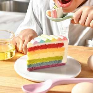 Cuchara de Silicona de Grado Alimenticio para el Hogar, Cuchara de Silicona Flexible con Mango Largo para Servir Sopa en la Cocina - Product Image 6