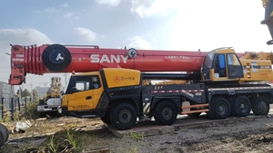 รถเครนเคลื่อนที่มือสอง Sany 160 ตัน ระบบไฮดรอลิกเดิมๆ สภาพดีเยี่ยม เหมาะสำหรับงานก่อสร้าง - Product Image 6
