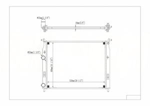 Langshi fabbrica 46779393 Auto ricambi motore di raffreddamento refrigerante in alluminio radiatore serbatoio <span class=keywords><strong>acqua</strong></span> per <span class=keywords><strong>FIAT</strong></span> Palio Strada 51791365 - Product Image 2