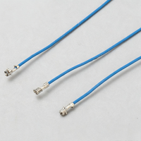 Kabel Harness Terminal Crimp Ujung Tunggal dengan Kabel PVC Biru & Ujung Terbuka untuk Peralatan Rumah Tangga, Pengkabelan Internal PCB Kontrol