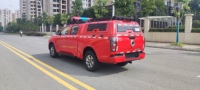 Camionnette 4x4, unité mobile de lutte contre les incendies avec réservoir d'eau et outils de lutte contre les incendies, camion de pompiers pour les incendies forestiers et les urgences rurales