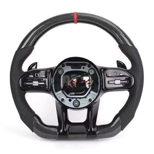 <span class=keywords><strong>Volant</strong></span> de voiture personnalisé en fibre de carbone pour Mercedes Benz <span class=keywords><strong>AMG</strong></span> <span class=keywords><strong>Performance</strong></span> W167 W177 W190 W213 W217 W222 - Product Image 5