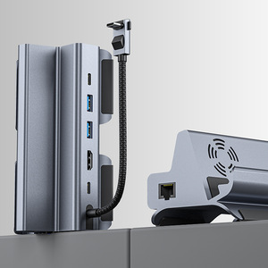 Station d'Accueil <span class=keywords><strong>Steam</strong></span> <span class=keywords><strong>Deck</strong></span>, Hub USB-C 6-en-1 avec HDTV 4K60Hz, Ethernet RJ45*1G, Chargement PD 100W, 1x USB-C*5G, 2x USB 3.0*5G - Product Image 2