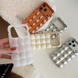 เคสโทรศัพท์ 3 มิติ ลายขนมปังสีลูกกวาดน่ารัก สำหรับ iPhone 17 16 15 14 13 Pro Max  แบบมันเงา ป้องกันรอยขีดข่วน - Product Image 2