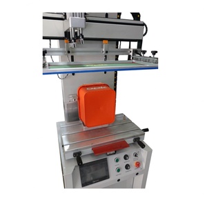 High-Accurate Semi-Automatic PLC Plain Screen Printing Machine Easy Operation <b>Plastic</b> <b>Crates</b> Cases Label New Used Motor - Product Image 3