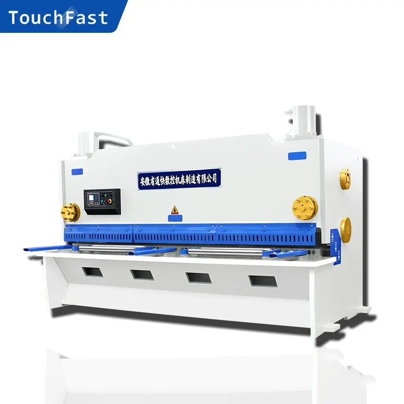 Touchfast e21s qc12y 4x2500 hydraulic Cnc Steel Sheet Metal Plate Hydraulic Shearing Shear Cutting Machine Guillotine Shear