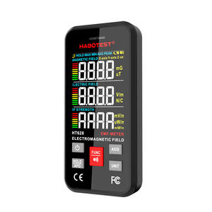 HT628A Handheld wiederauf ladbare magnetische elektrische HF-Mikrowellen-Sicherheits inspektion Gauss EMF <span class=keywords><strong>Meter</strong></span> Nuclear Radiation Detector Sound - Product Image 2
