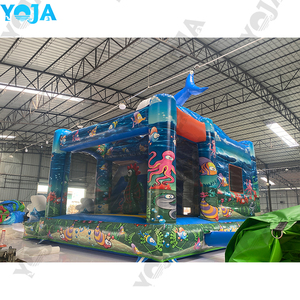 <span class=keywords><strong>Castillo</strong></span> hinchable Shark Combo para niños con tobogán <span class=keywords><strong>mediano</strong></span>, impresionante parque infantil <span class=keywords><strong>inflable</strong></span> para diversión al aire libre - Product Image 5