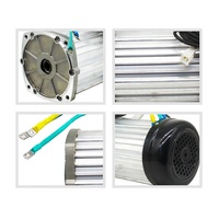 Moteur CC sans balais à aimant permanent 3000W, 3500 tr/min, rotation CW, indice de protection IP54, pour vélo électrique et tricycle électrique - Prix usine