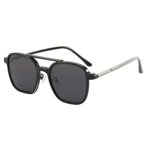 Framed 8309 Trendy Fashion Polarized Sunglasses Women TR Metals <b>Frame</b> TAC Lens UV400 Light Weight Oval Style - Product Image 3