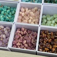 Boutons en résine ronds de 10 mm de couleur mélangée, imitation jade, pour la décoration des vêtements chinois, boutons à tige personnalisés pour les chemisiers cheongsam