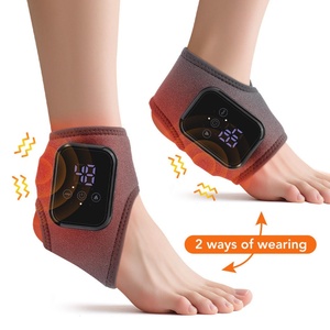 Protège-chevilles chauffant électrique à lumière rouge, appareil de massage à domicile, physiothérapie des pieds, compresse chauffante, soulagement de la douleur, certifié CE Classe II - Product Image 1