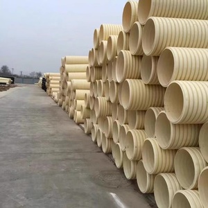 <span class=keywords><strong>Tubería</strong></span> Reforzada <span class=keywords><strong>Corrugada</strong></span> de Doble Pared de UPVC Estándar Nacional <span class=keywords><strong>para</strong></span> <span class=keywords><strong>Alcantarillado</strong></span> y Drenaje Municipal - Product Image 5