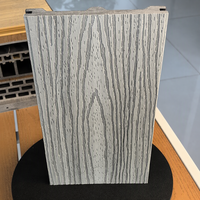 Planches de terrasse en composite WPC en forme de M, grain de bois 3D, planches de sol extérieures pour maison moderne, patio, terrasse, aménagement paysager