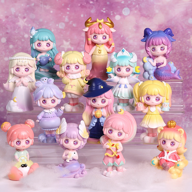 Scatola sorpresa Zodiac Fortune - Set da 12 pezzi