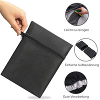 Housse de canapé de balcon robuste en tissu Oxford 600D Ripstop avec cordon de serrage, résistante à l'eau et aux UV, pour cour, de fabrication OEM