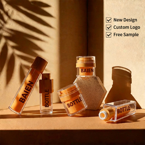 Torsione pompa Airless bottiglia crema d'oro <span class=keywords><strong>100</strong></span> <span class=keywords><strong>Ml</strong></span> rotonda pompa Airless bottiglie acriliche per cosmetici - Product Image 1