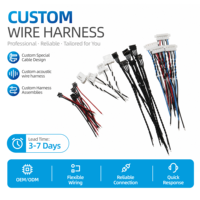 Câble flexible OEM personnalisé multi-contacts 2P 4P 6P, paire torsadée et parallèle, micro-câble interne OEM ultra-fin