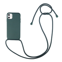 Étui de téléphone avec support de collier pour iPhone 13/12/11 avec protection antichoc en TPU à 360 degrés et design luxueux