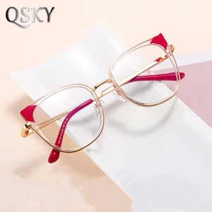 2025新しい高品質の子供用眼鏡ブルーライトキッズ光学フレームかわいいブルーの光防止と反射防止メガネ男性 - Product Image 1