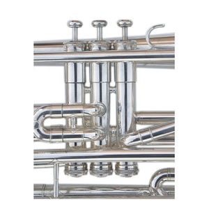 Trombón de Marcha SEASOUND OEM en Si Bemol Plateado de Alta Calidad JYMTB1312S Instrumento Tipo Trompeta Económico - Product Image 5
